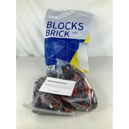 MOC 76 Gran Torino Model Car Starsky Hutch Building Block Complete Set 2068pcs