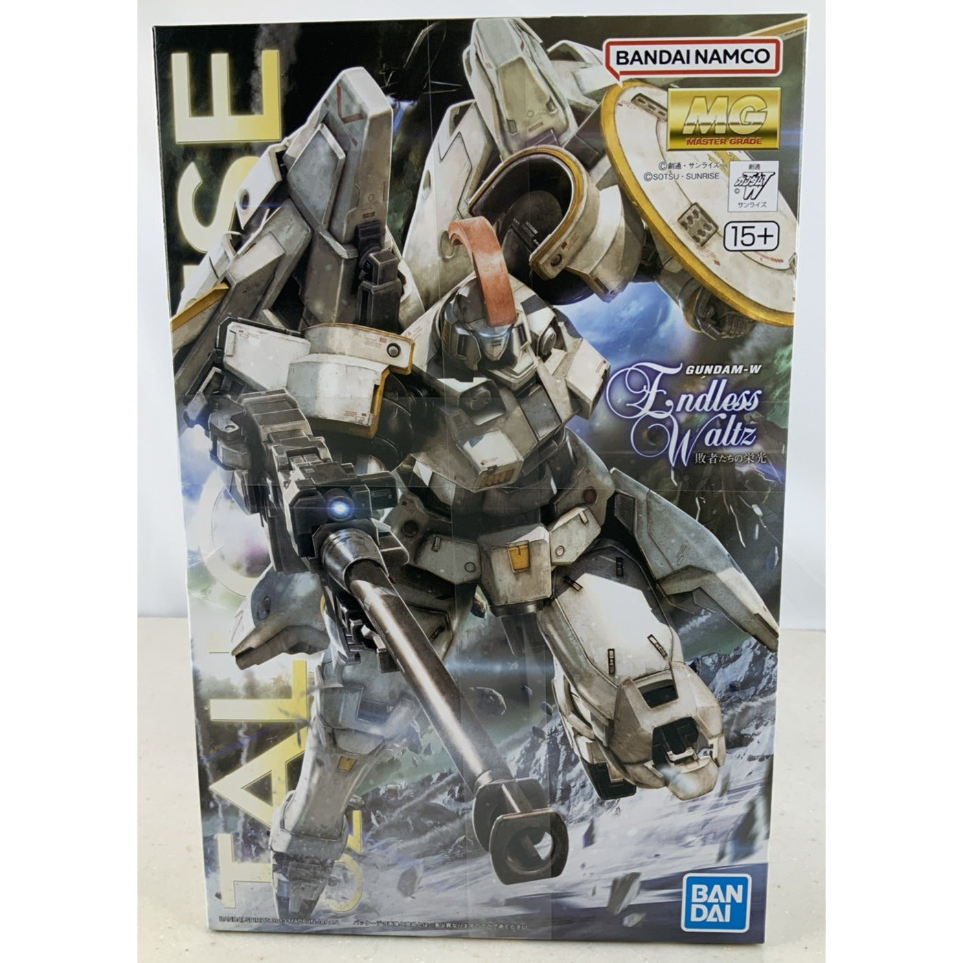 BANDAI MG Tallgeese Gundam Wing EW OZ-00MS 1:100 model kit DISTRESSED BOX