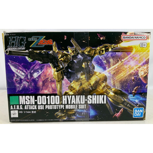 BANDAI HG Hyaku Shiki Z Gundam MSN-00100 HGUC 200 model kit DISTRESSED BOX