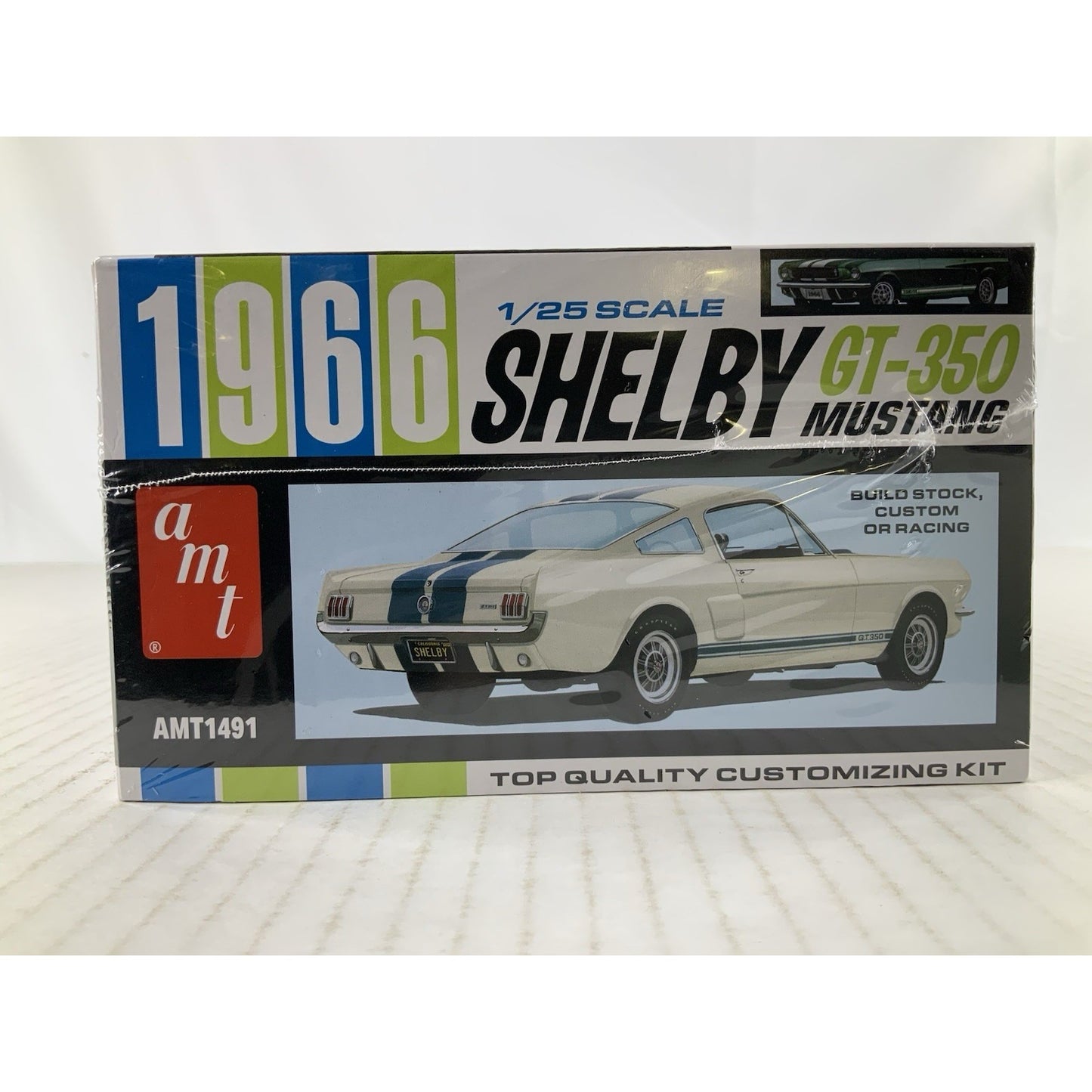 AMT 1966 Shelby Mustang GT 350 66 1:25 model kit