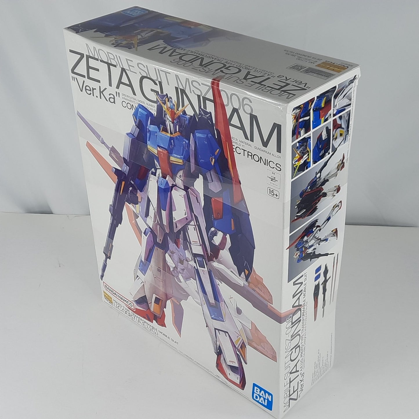 BANDAI MG Zeta Gundam Ver.Ka MSZ-006 1:100 model kit DISTRESSED BOX