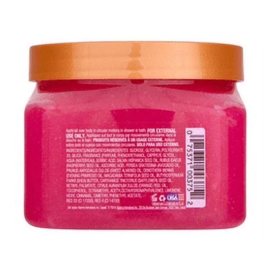 Tree Hut Raspberry Fizz Shea Butter Exfoliating Sugar Body Scrub 18 oz.