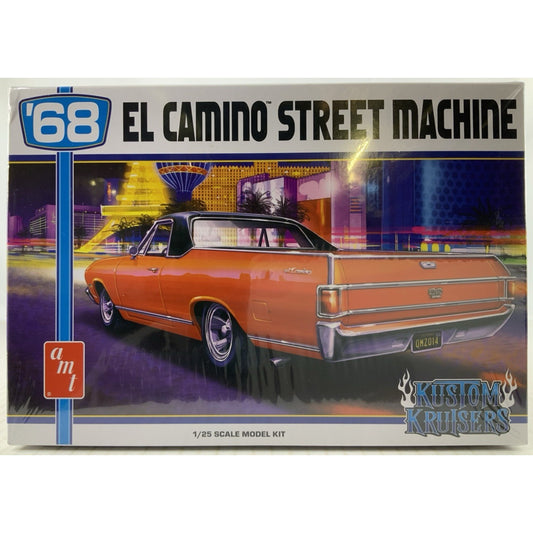AMT 68 Chevy El Camino Street Machine 1968 Kustom Kruisers 1:25 model kit