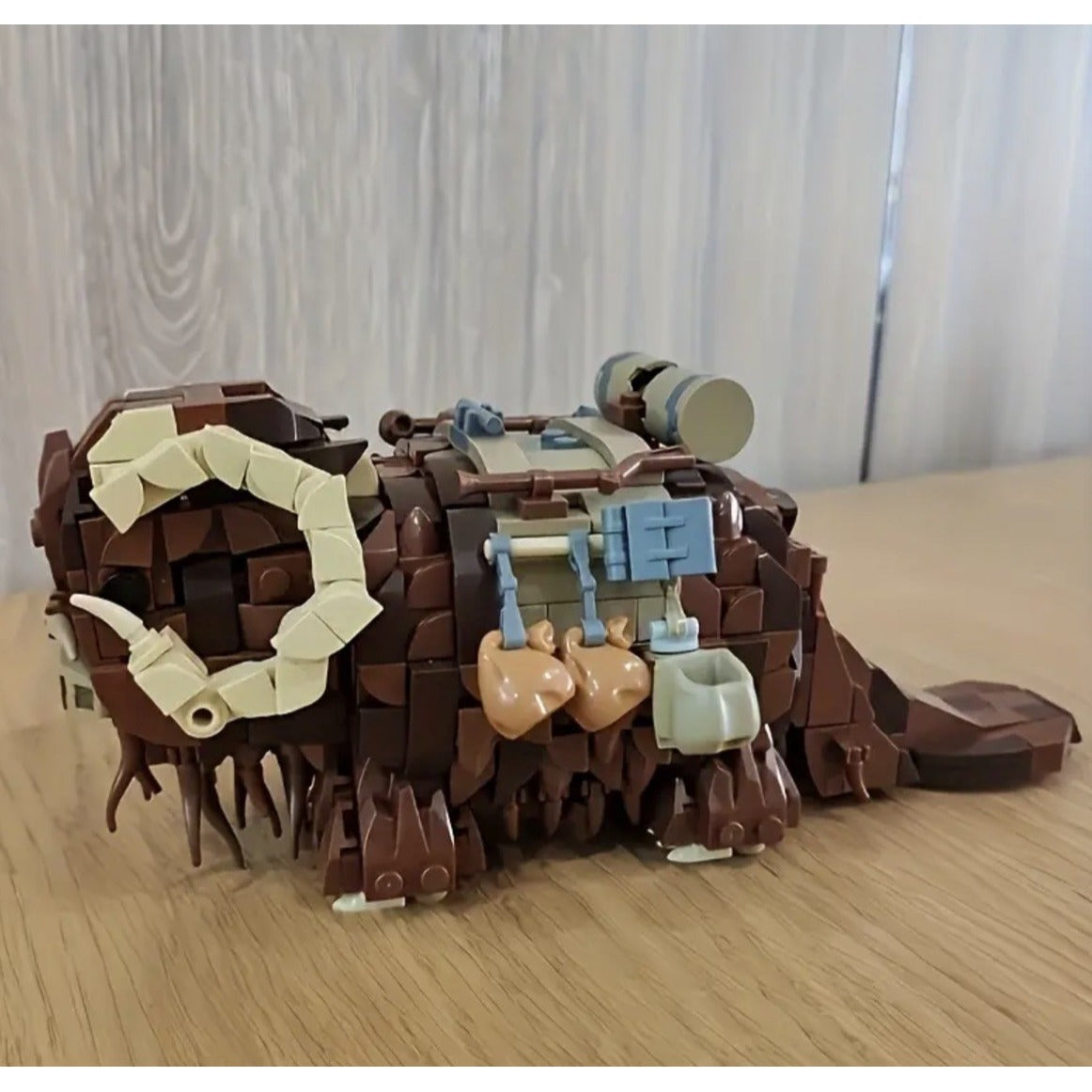 Moc Bantha Rhino Movie TV Building Block Set 687 Pieces New Compatible