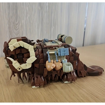 Moc Bantha Rhino Movie TV Building Block Set 687 Pieces New Compatible