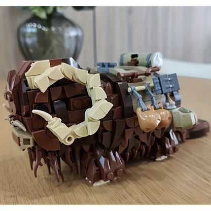 Moc Bantha Rhino Movie TV Building Block Set 687 Pieces New Compatible