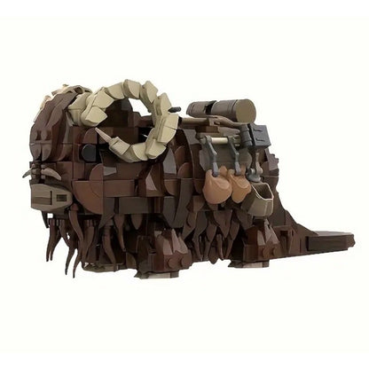 Moc Bantha Rhino Movie TV Building Block Set 687 Pieces New Compatible