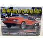 Revell 90 Ford Mustang LX 5.0 Drag Racer 1990 1:25 Model Kit DISTRESSED BOX