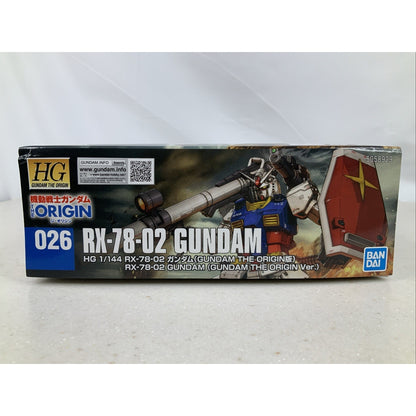 BANDAI HG RX-78-02 Gundam The Origin 1:144 model kit DISTRESSED BOX