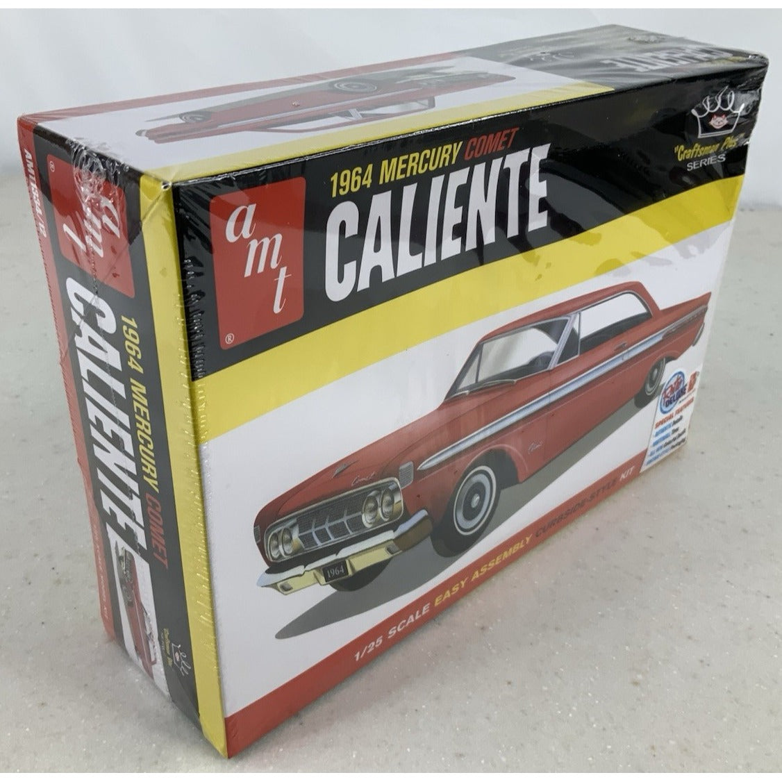 AMT 1964 Mercury Comet Caliente Craftsman Plus 64 1:25 model kit DISTRESSED BOX