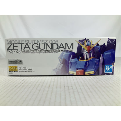 BANDAI MG Zeta Gundam Ver.Ka MSZ-006 1:100 model kit DISTRESSED BOX