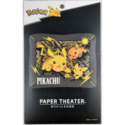 Ensky Pokemon Paper Theater Pikachu Pocket Monsters card stock 3-d PK-004