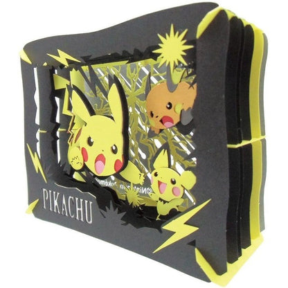 Ensky Pokemon Paper Theater Pikachu Pocket Monsters card stock 3-d PK-004