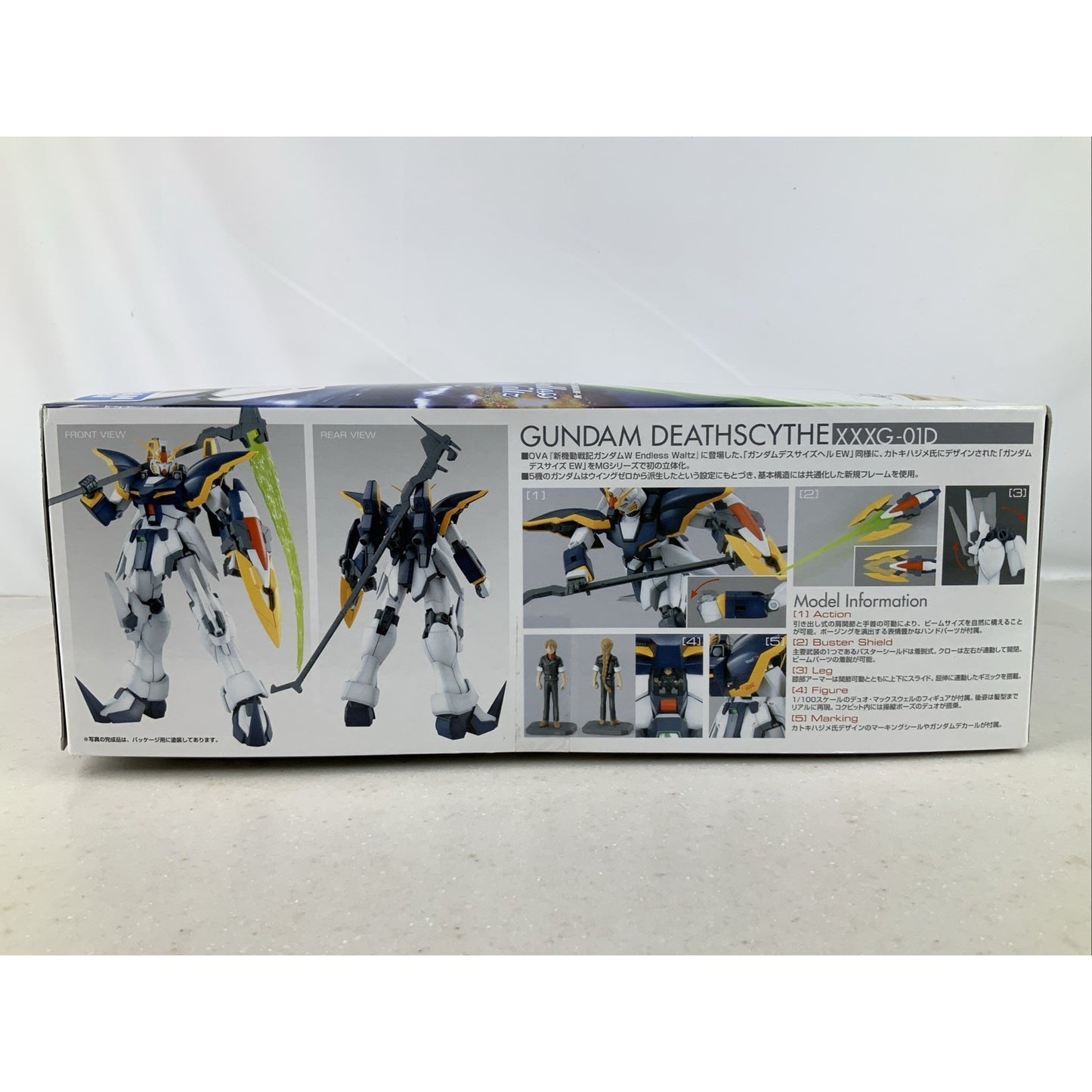 BANDAI MG Gundam Deathscythe XXXG-01D EW 1:100 model kit DISTRESSED BOX