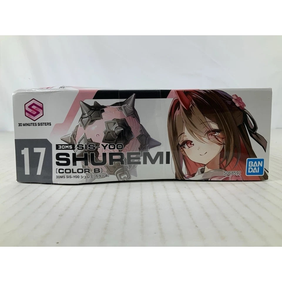 BANDAI SIS-Y00 Shuremi Color B 30MS SIS-YOO 17 model kit DISTRESSED BOX