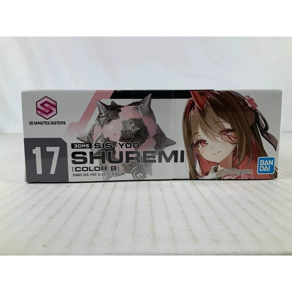 BANDAI SIS-Y00 Shuremi Color B 30MS SIS-YOO 17 model kit DISTRESSED BOX