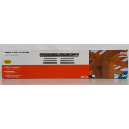 Simpson CBT4Z-KT Concealed Beam Tie Installation Kit ZMAX strong tie