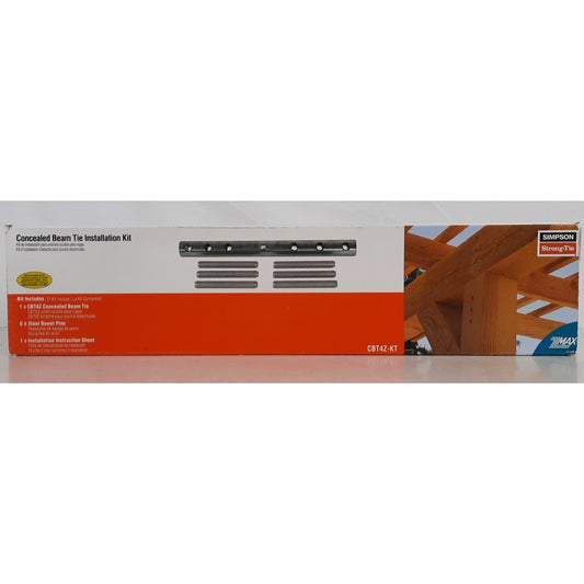 Simpson CBT4Z-KT Concealed Beam Tie Installation Kit ZMAX strong tie