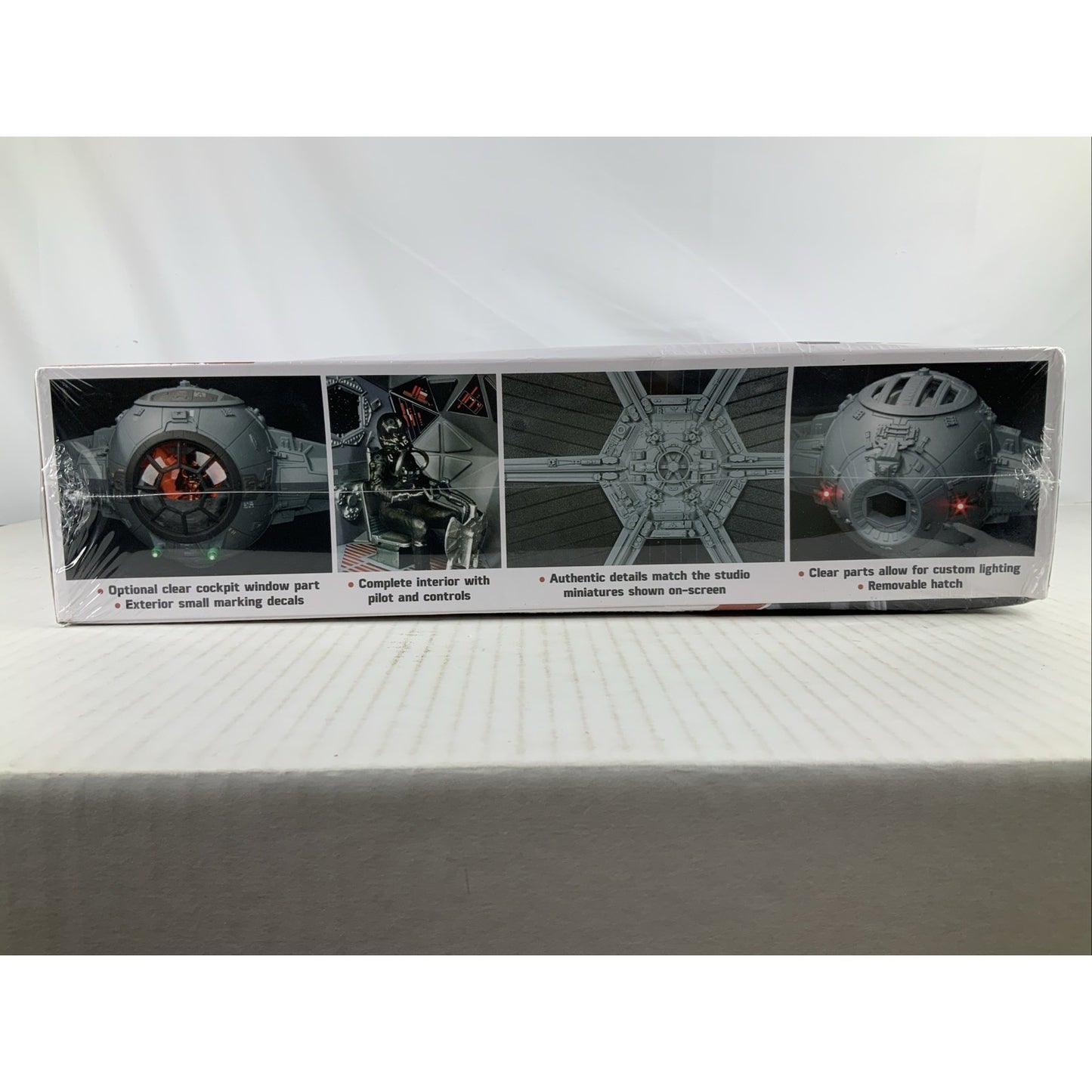 AMT Star Wars TIE Fighter Studio Series 1:32 A New Hope model kit DISTRESSED BOX