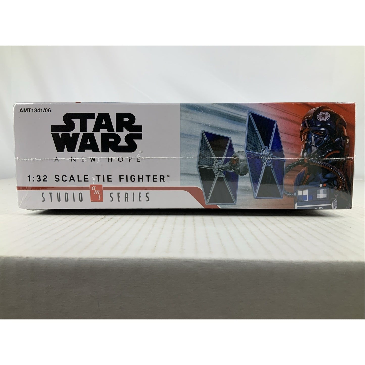 AMT Star Wars TIE Fighter Studio Series 1:32 A New Hope model kit DISTRESSED BOX