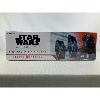 AMT Star Wars TIE Fighter Studio Series 1:32 A New Hope model kit DISTRESSED BOX