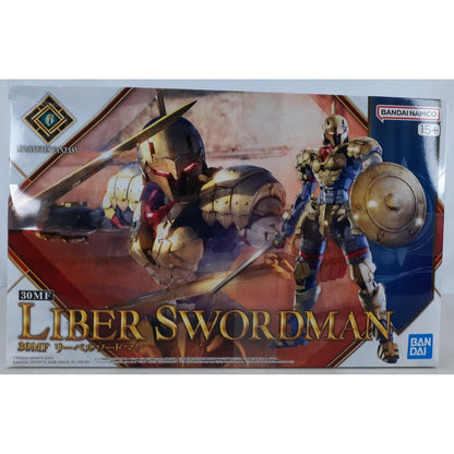BANDAI 30MF Liber Swordman model kit DISTRESSED BOX