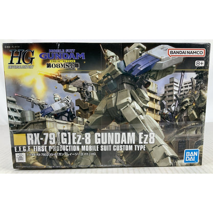 BANDAI HG RX-79 [G] Ez-8 Gundam 08th Ms Team HGUC 155 model kit DISTRESSED BOX