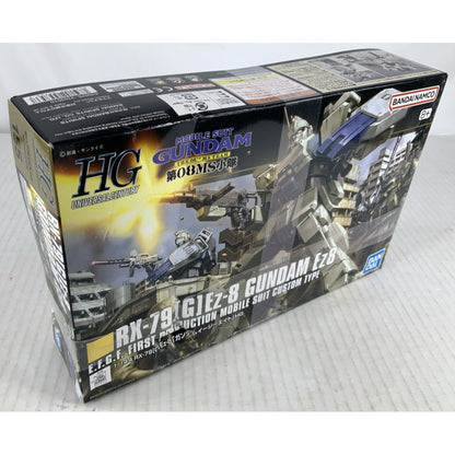 BANDAI HG RX-79 [G] Ez-8 Gundam 08th Ms Team HGUC 155 model kit DISTRESSED BOX