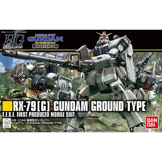 BANDAI HG RX-79[G] Gundam Ground type HGUC 08th MS Team 1:144 model kit