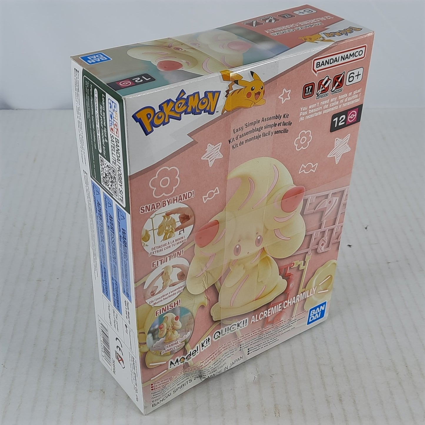 BANDAI Pokemon figure lot set 12 model kit Meowscarada Zekrom DISTRESSED BOXES