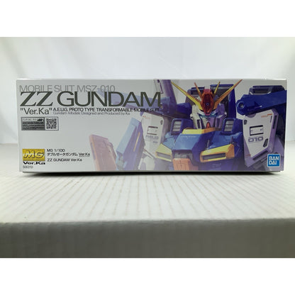BANDAI MG ZZ Gundam Ver.Ka MSZ-010 1:100 model kit DISTRESSED BOX