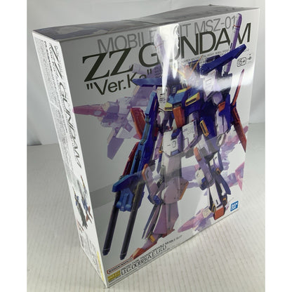 BANDAI MG ZZ Gundam Ver.Ka MSZ-010 1:100 model kit DISTRESSED BOX