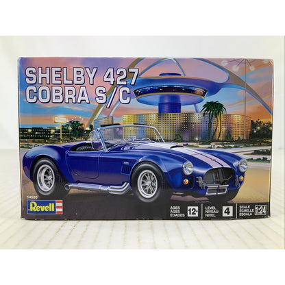 REVELL Shelby Cobra 427 S/C 1:24 model kit DISTRESSED BOX