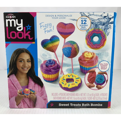 Cra Z Art My Look Scented Bath Bombs Maker Kids Fun Activity  NEW