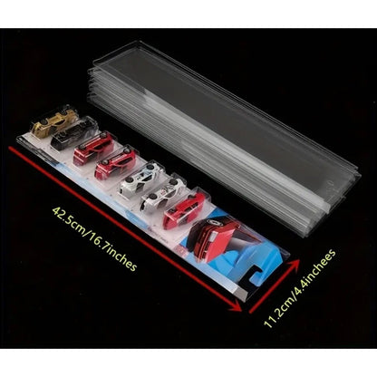 3Pc Display Case Compatible with Hot Wheels Match Box Carded Cars Wall Mount