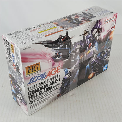 BANDAI HG Gundam Age-1 Full Glansa AGE-1G 35 model kit DISTRESSED BOX