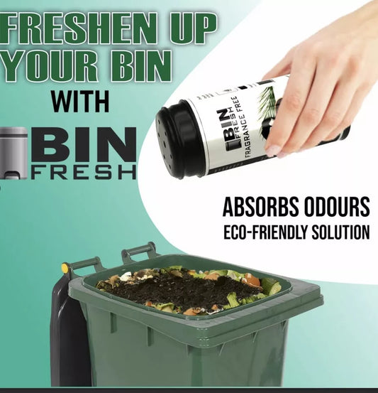 BINFRESH Activated Carbon Coconut Disposal Garbage Pet Safe Deodorizer