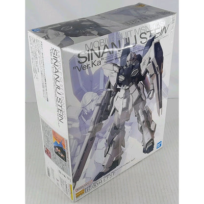 Bandai Sinanju Stein MG Ver. Ka MSN-06S-2 Gundam 1/100 2188965 DISTRESSED BOX
