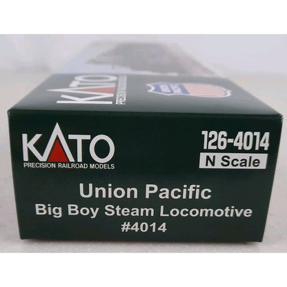 Kato N Union Pacific Big Boy w/ Oil Tender 126-4014 4-8-8-4 FOR PARTS OR REPAIR
