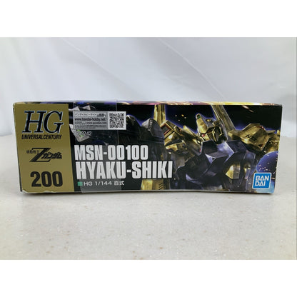 BANDAI HG Hyaku Shiki Z Gundam MSN-00100 HGUC 200 model kit DISTRESSED BOX
