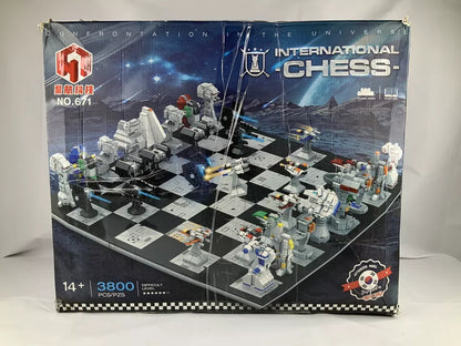 Galaxy Star Universe Chess Wars Building Block LEGO Compatible Set Distressed Box