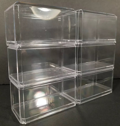 Diecast clear display case for 1:64 scale model cars 6 pack lot fits HOT WHEELS