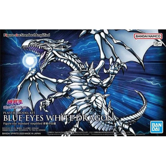 BANDAI Yu-Gi-Oh! Blue-Eyes White Dragon Figure Rise Std Amplified model kit