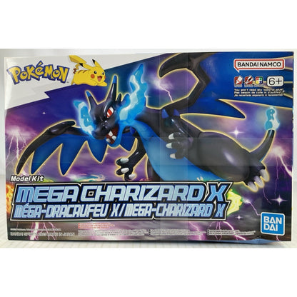 BANDAI Pokemon figure lot set 8 model kit Mega Charizard Kyurem DISTRESSED BOXES