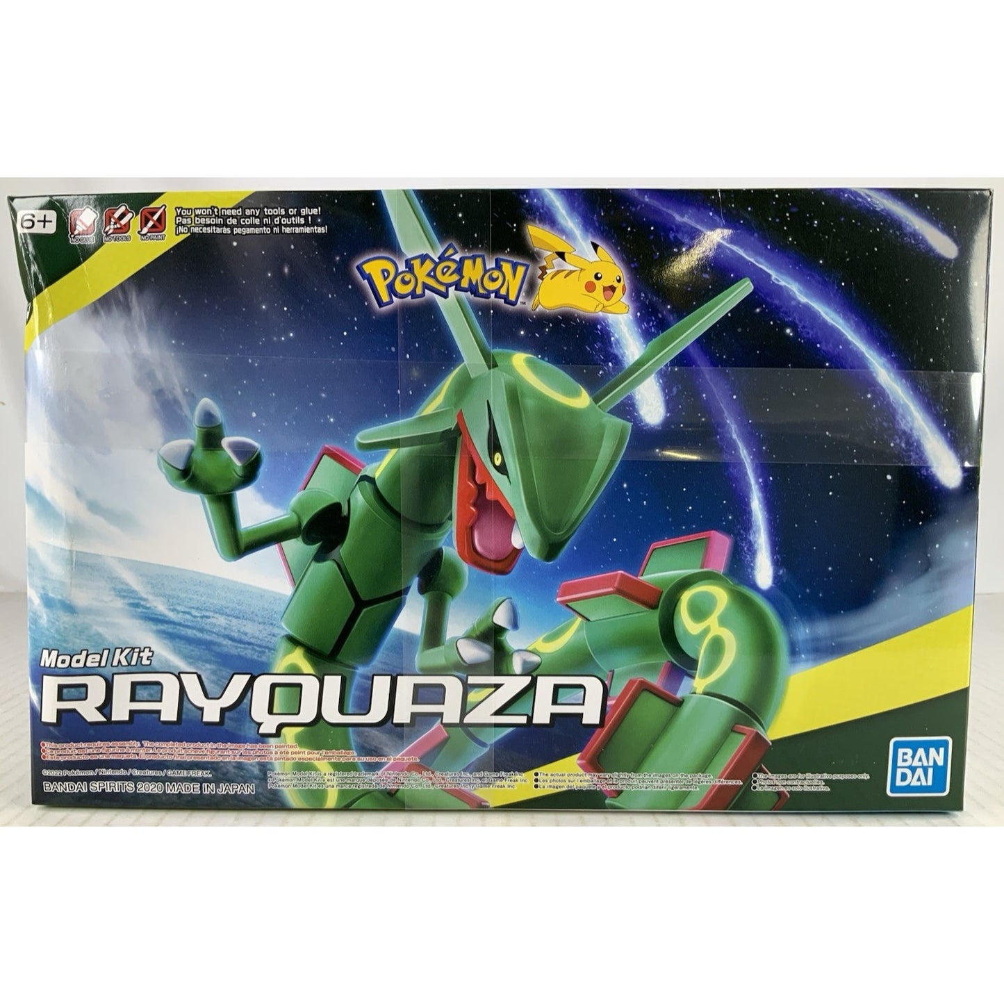 BANDAI Pokemon figure lot set 8 model kit Mega Charizard Kyurem DISTRESSED BOXES