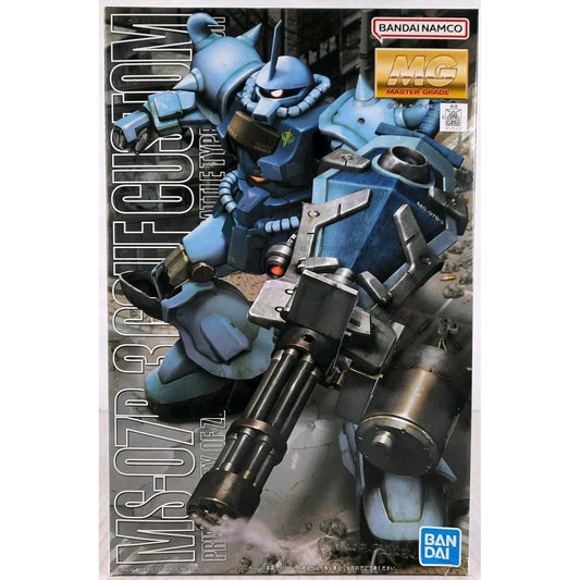 BANDAI MG MS-07B-3 Gouf Custom Gundam 08th Team model kit DISTRESSED BOX