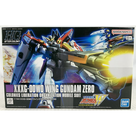 BANDAI HG Wing Gundam Zero XXXG-00W0 174 HGAC model kit DISTRESSED BOX