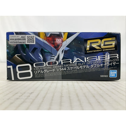 BANDAI RG 00 Raiser GN-0000 GNR-010 18 1:144 model kit DISTRESSED BOX