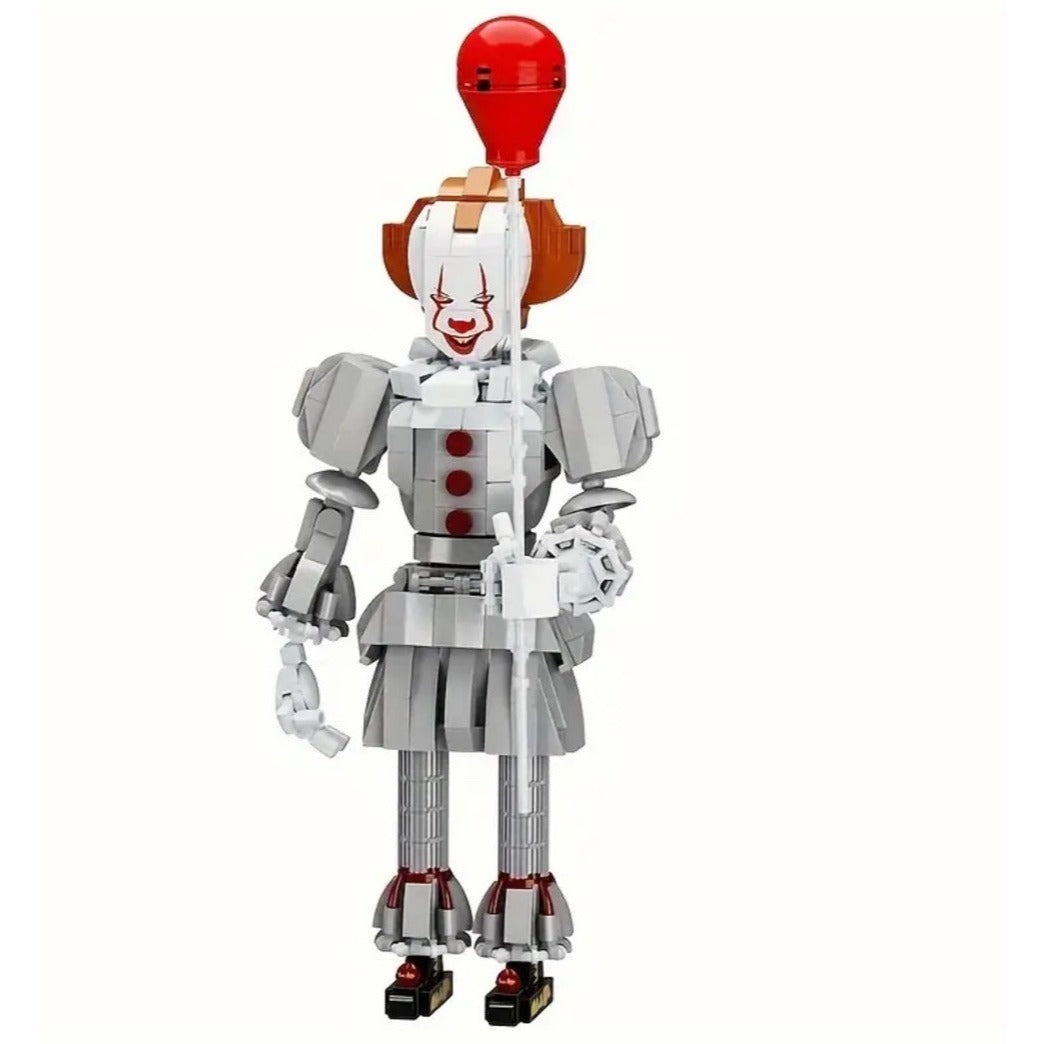 Horror Clown Pennywise It Movie Stephen King Building Block Compatible Set