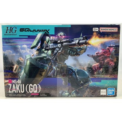 BANDAI GQ Zaku Gundam GQuuuuuuX HG MS-06 1:144 model kit DISTRESSED BOX